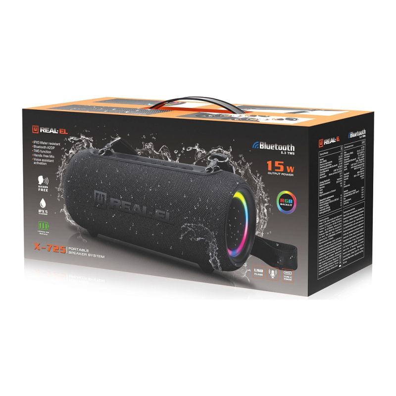 Акустична система REAL-EL X-725 (EL121600028)