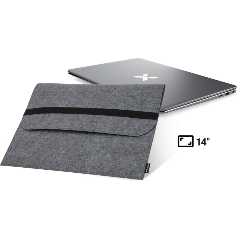 Чехол для ноутбука Vinga 14" NSF140band Gray (NSF140BGY)