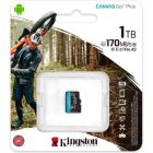 Карта пам\'яті Kingston 1TB microSDXC сlass 10 UHS-I U3 V30 A2 Canvas Go Plus G4 (SDCG4/1TBSP)