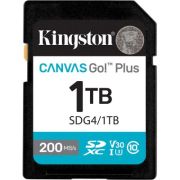 Карта пам\'яті Kingston 1TB SDXC сlass 10 UHS-I U3 V30 Canvas Go Plus G4 (SDG4/1TB)