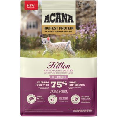 Сухий корм для кішок ACANA Highest Protein Kitten Recipe 1.8 кг (0064992723255)