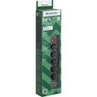 Мережевий фільтр живлення Defender DFS 751, 1.8m, 5роз., 2xUSB (99751)