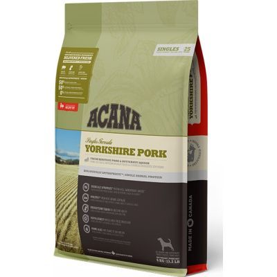 Сухий корм для собак ACANA Yorkshire Pork 6 кг (0064992572600)