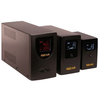 Пристрій безперебійного живлення GEAR (GU-600PLCD)