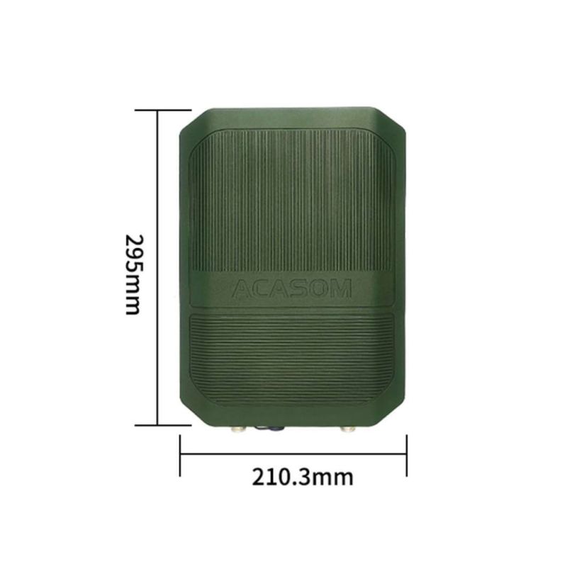 Підсилювач сигналу для дрона Acasom ROC-6 2.4G/5.2/5.8G (20Вт 5000mAh/16.8V)+кріплення штативу (ROC-6 Green)