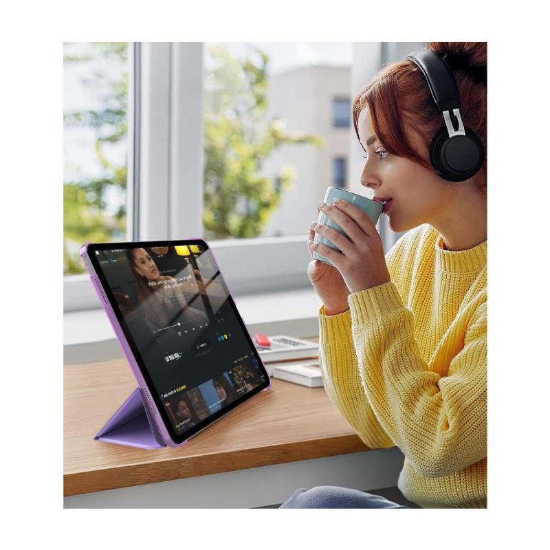 Чохол до планшета BeCover Tri Fold Hard Apple iPad 10.9" (2022/2024)/iPad (А16) 2025 11" Purple (713321)