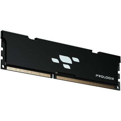 Модуль памяти для компьютера DDR4 16GB 3200 MHz Black Prologix (PRO16GB3200B4)