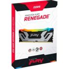 Модуль пам\'яті для комп\'ютера DDR5 48GB (2x24GB) 8400 MHz Renegade RGB Silver XMP Kingston Fury (ex.HyperX) (KF584CU40RSAK2-48)