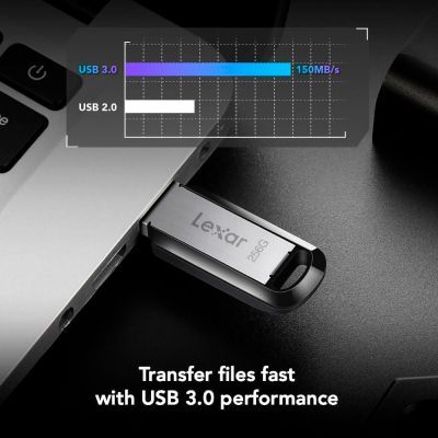 USB флеш накопичувач Lexar 256GB JumpDrive M400 USB 3.0 (LJDM400256G-BNBNG)