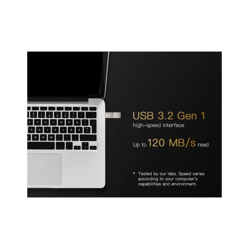 USB флеш накопичувач Acer 32GB UF300 Metal Silver USB 3.2 (BL.9BWWA.517)