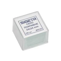 Аксессуар для микроскопов Sigeta Покривне скло 24x24 мм (100 шт) (65193)