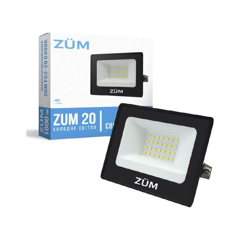 Прожектор Євросвітло (ZUM F02-20 6400K)