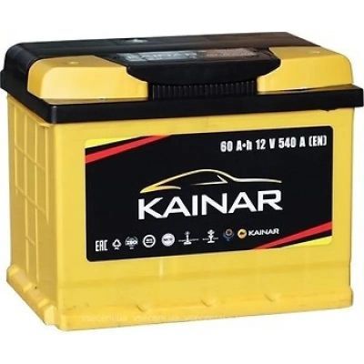 Акумулятор автомобільний KAINAR STANDART 60Ah (+/-) (550EN) (060 2611120)