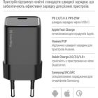 Зарядний пристрій ColorWay GaN Mini 25W PD Port PPS USB-C black (CW-CHS052PD-BK)