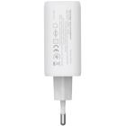 Зарядное устройство ColorWay GaN Mini 50W PD Port PPS USB (Type-C PD 30W + Type-C PD 20W) white (CW-CHS050PD-WT)