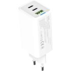 Зарядний пристрій ColorWay GaN Mini 65W PD Port PPS USB (USB-2C1A) white (CW-CHS058PD-WT)