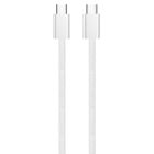 Дата кабель USB-C to USB-C 2.0m (braided cotton) (PD Fast Charging 60W) 3.0А grey ColorWay (CW-CBPDCC068-GR)