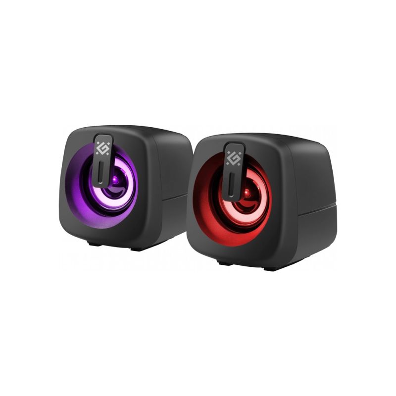 Акустическая система Defender J1 LED USB Black (65961)