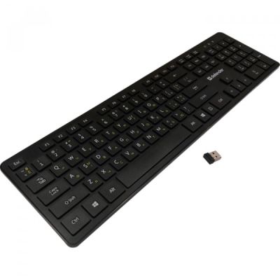 Клавиатура Defender Comfort MT Wireless UA Black (450950)