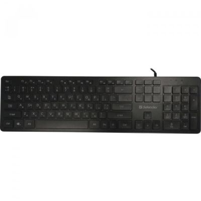 Клавиатура Defender Balance LQ LED USB UA Black (450790)