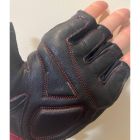 Рукавички для фітнесу MadMax MFG-911 Nine-eleven Black/perpito L (MFG-911-PEP_L)