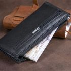 Гаманець ST Leather Зі шкіри унісекс Чорний (19324)