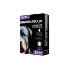Капли для животных Unicum COMPLEX от блох, клещей и гельминтов на холку для собак 10-30 кг/4 шт (4820150202521)