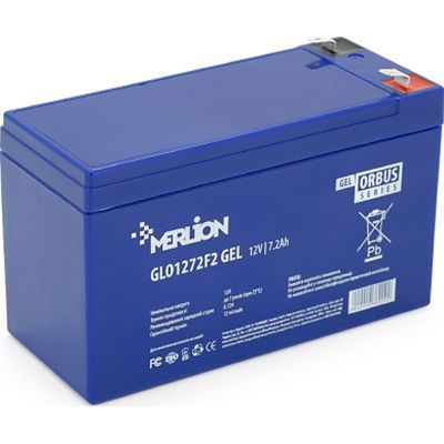 Батарея к ИБП Merlion GLO 12V 7.2Ah GEL (GLO1272F2 GEL)