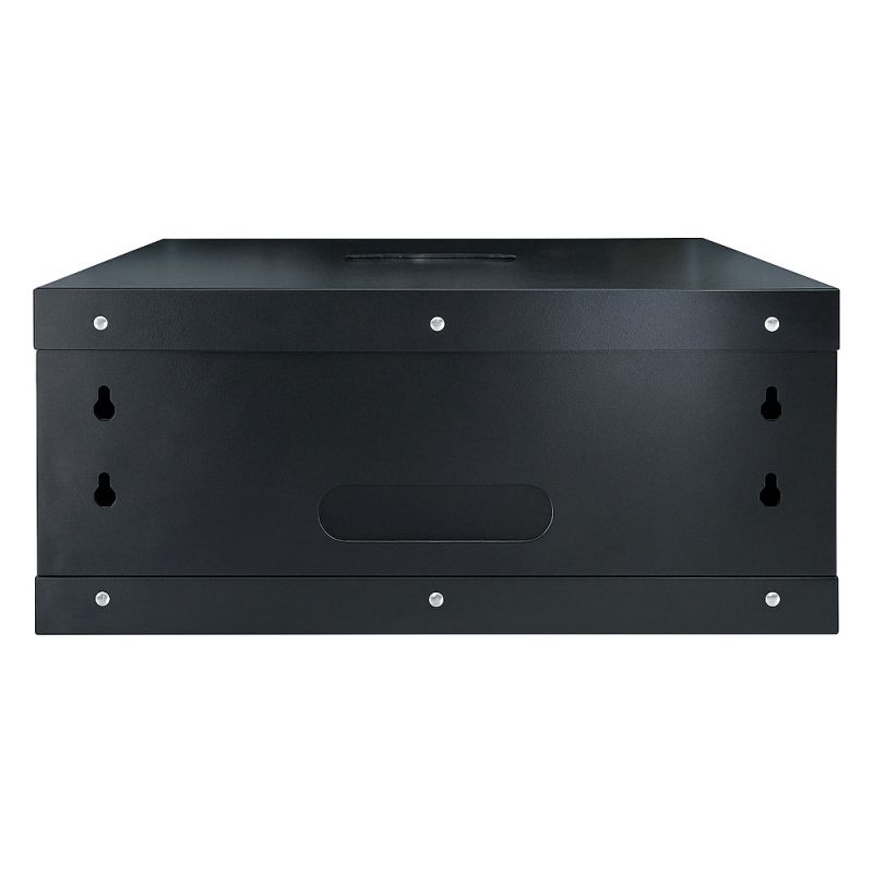 Шкаф настенный GEAR 4U 19" 600x450x280 мм, + полка 19", black (GWMSN-4U-600-450)