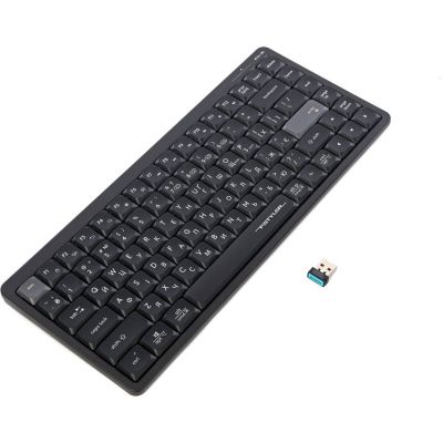 Клавіатура A4Tech FBX53C Wireless/Bluetooth UA Black (4711421001908)