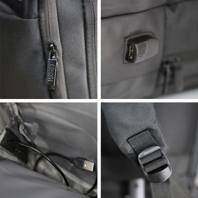 Рюкзак туристический NikiBo Scout 20л чорний (30012205-01)