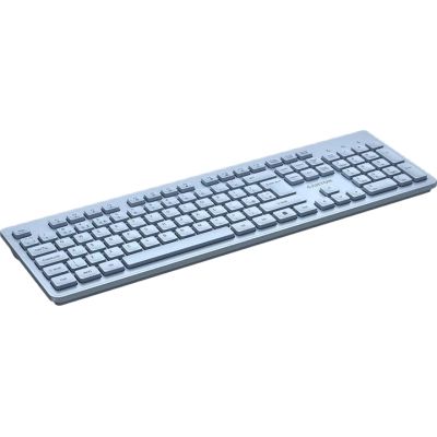 Клавіатура Canyon HKB-W01 Silent Wireless UA Blue (CNS-HKBW01BL)