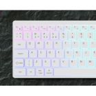 Клавіатура Canyon HKB-W11 Slim Dual Mode Wireless/Bluetooth RGB UA White (CNS-HBTK11W)