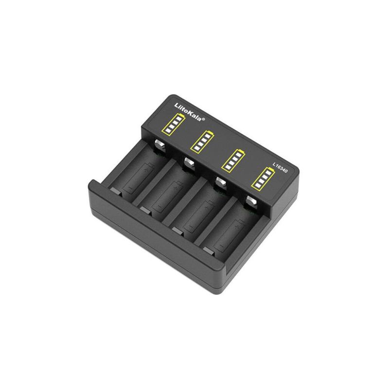 Зарядное устройство для аккумуляторов Liitokala 4 Slots, Li-ion, 16340, CR123A (Lii-L16340)