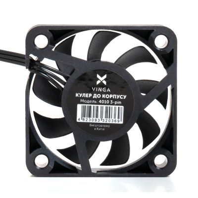Кулер до корпусу Vinga (4010 3-pin ОЕМ)