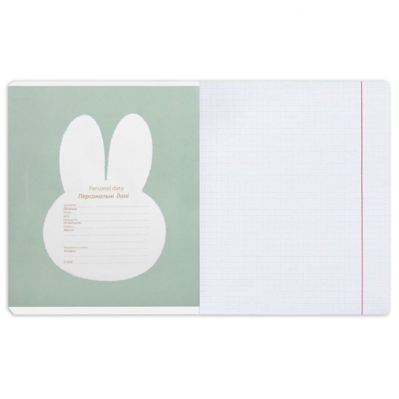 Зошит Yes Gold Miffy А5 24 аркушів клітинка (767537) (10 шт)