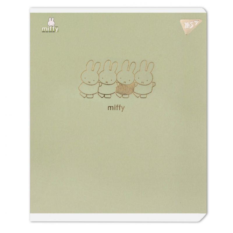 Зошит Yes Gold Miffy А5 24 аркушів клітинка (767537) (10 шт)