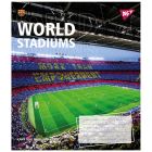 Зошит Yes World stadium А5 60 аркушів клітинка (767148) (10 шт)