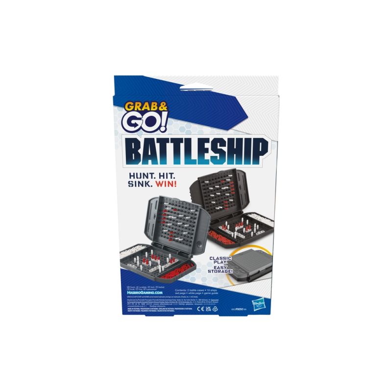 Настольная игра Hasbro дорожная Морской бой (F8252)