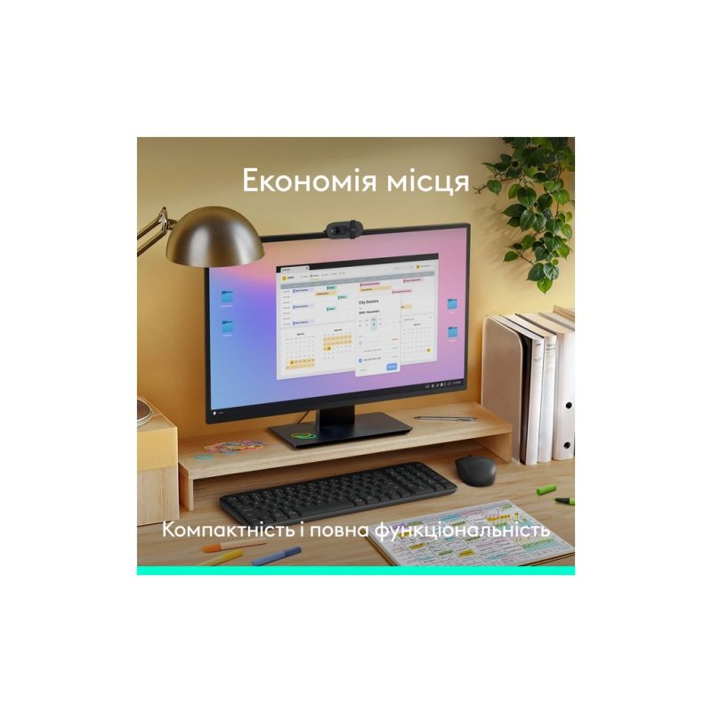 Комплект Logitech MK250 Bluetooth UA Graphite (920-013823)