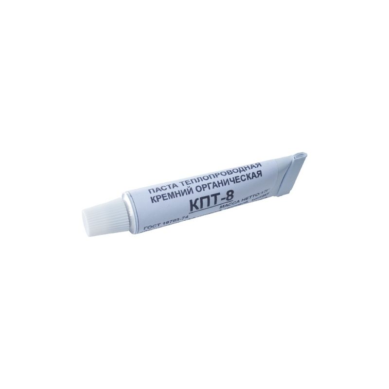Термопаста AHK КПТ-8, кремнийорганическая, 17г, 0,65-1Вт/м*К, -60+180С (70263125)