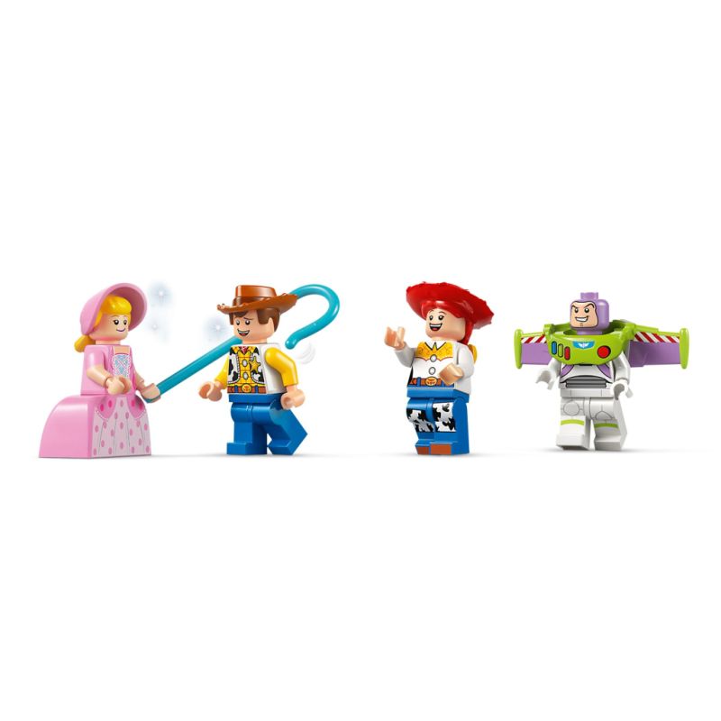 Конструктор LEGO Disney и Pixar Празднование из Истории игрушек: поезд и авто для гонок (43264)