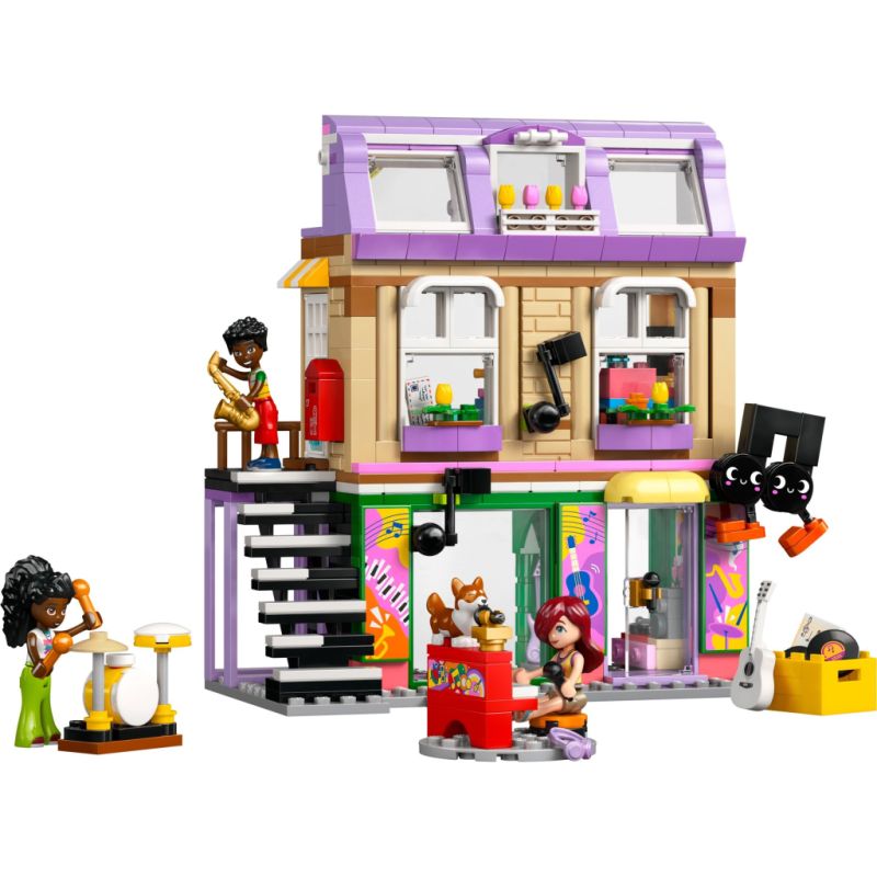 Конструктор LEGO Friends Музыкальный магазин и квартира (42653)