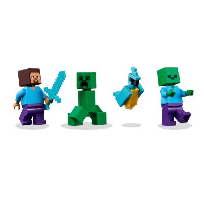Конструктор LEGO Minecraft Будинок із вибухівки в джунглях (21275)