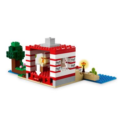 Конструктор LEGO Minecraft Будинок із вибухівки в джунглях (21275)