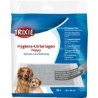 Пелюшки для собак Trixie з активованим вугіллям 60х60 см 10 шт (4047974233726)