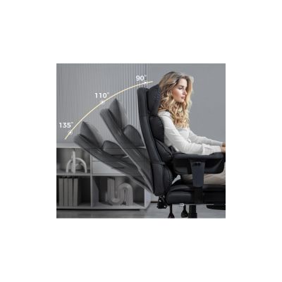 Офисное кресло GT Racer (B-2511 Fabric Black)