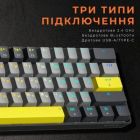 Клавиатура GamePro (MK130G Pro) Outemu Red Switch Hot-Swap 60 RGB USB/Wireless/Bluetooth Black (MK130G Pro)