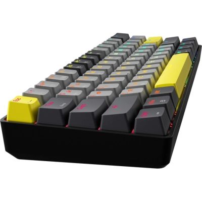 Клавіатура GamePro (MK130G Pro) Outemu Red Switch Hot-Swap 60 RGB USB/Wireless/Bluetooth Black (MK130G Pro)