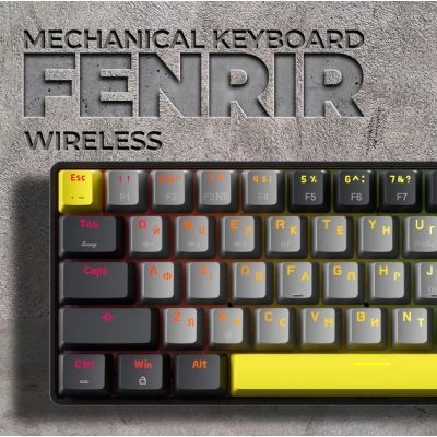 Клавиатура GamePro (MK130G Pro) Outemu Red Switch Hot-Swap 60 RGB USB/Wireless/Bluetooth Black (MK130G Pro)